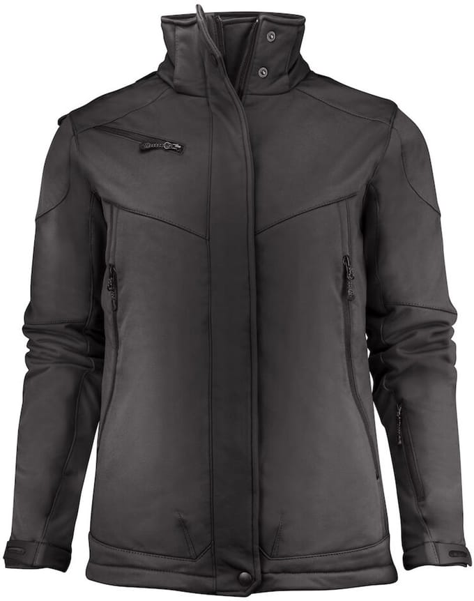 Printer SOFTSHELL JACKET SKELETON LADY 2261041 - Zwart - M