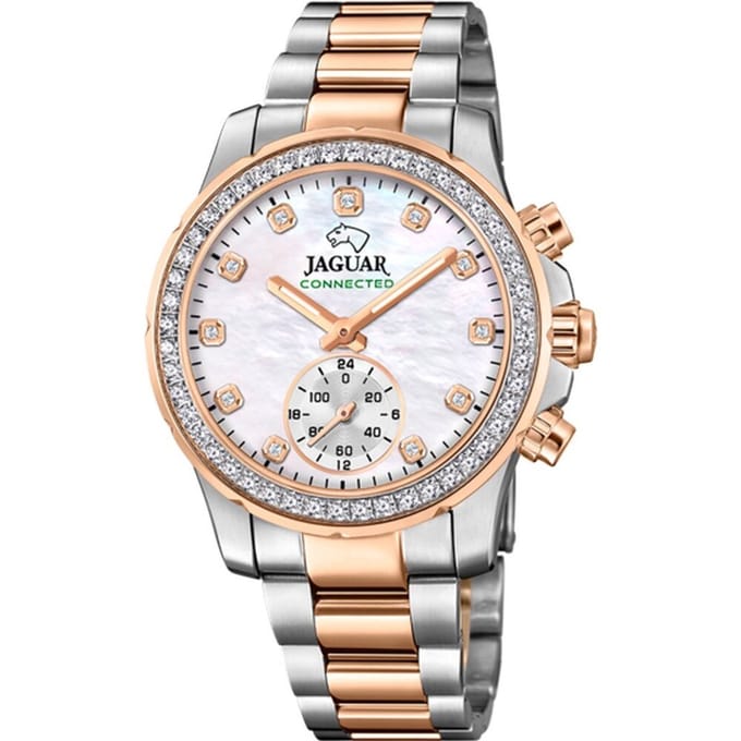 Jaguar - J981/1 - Polshorloge - Hybride - Dames - Connected