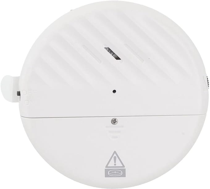 Trillingssensor Alarm - Beveiligingssensor - Huisbeveiliging - 125dB Luid Geluid - 9.5mm Dik - Zwart