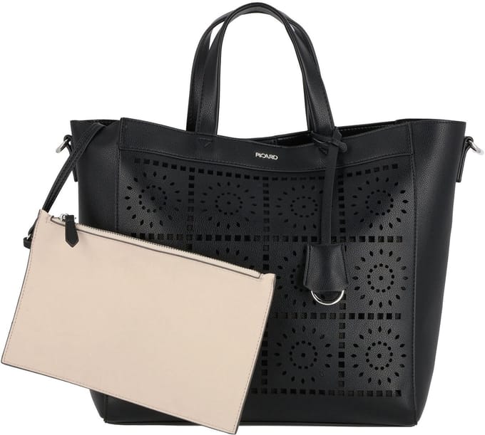 PICARD Madeira Shopper Black Zwart