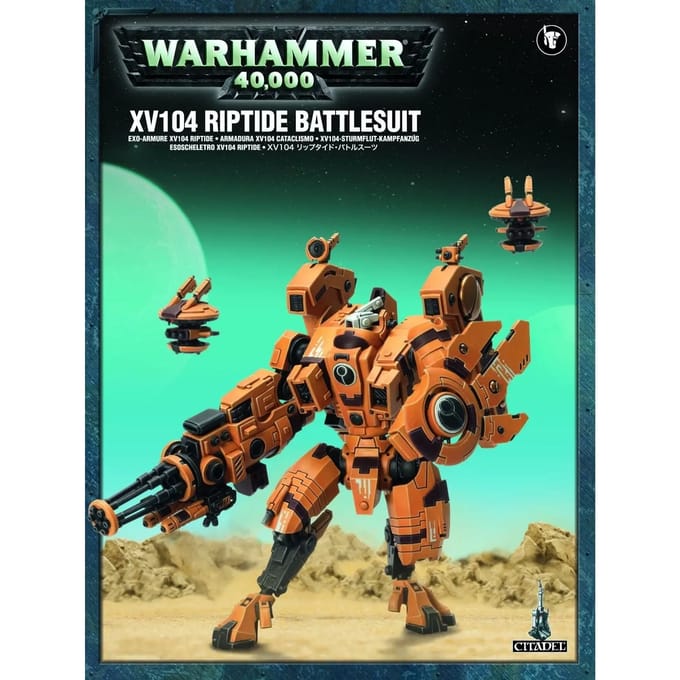 Beeldje Games Workshop Warhammer 40k - T'au Empire XV104 Battlesuit Riptide