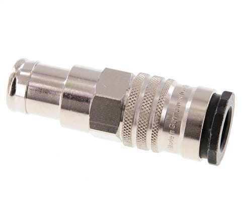 Staal/Messing DN 10 Luchtkoppeling Snelkoppeling 19 mm Slangpilaar