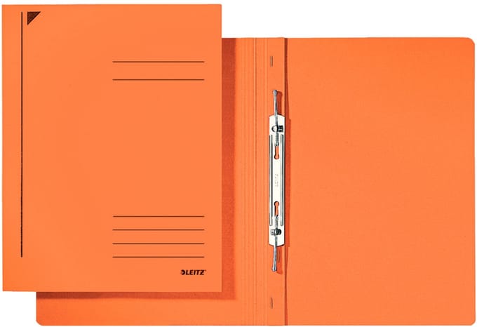 LEITZ spiraalhechter, DIN A4, karton, bruin