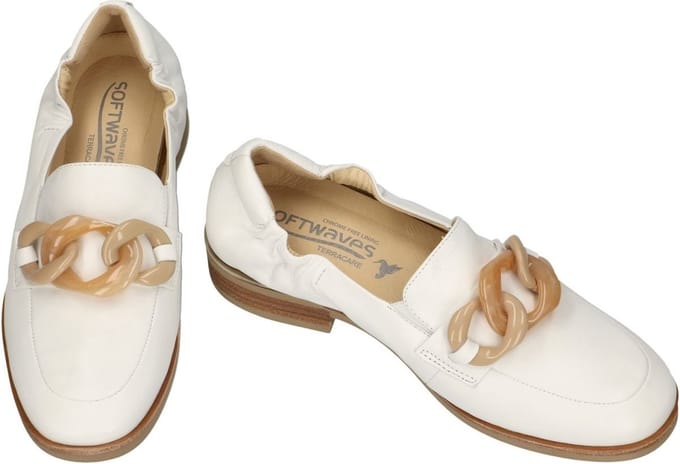 Softwaves -Dames - wit - ballerina's & mocassins - maat 36