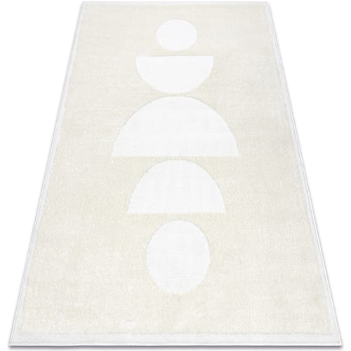 Kleden Rugsx Tapijt modern MODE 8598 geometrisch creme 80x150 cm