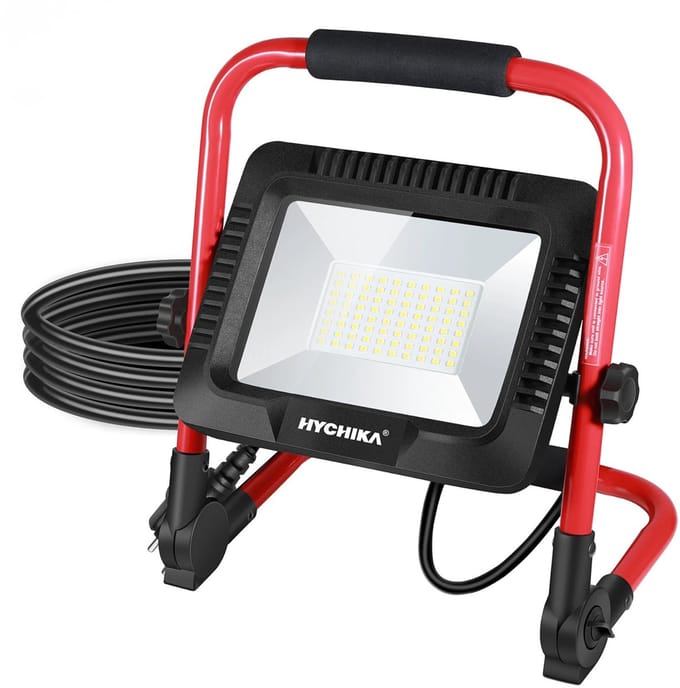 Benelux Select Bouwlamp Led – Bouwlampen – Schijnwerper – Worklight – 50W – 5500 lm – Opvouwbaar – Waterdicht - 24 x 18 x 28 cm