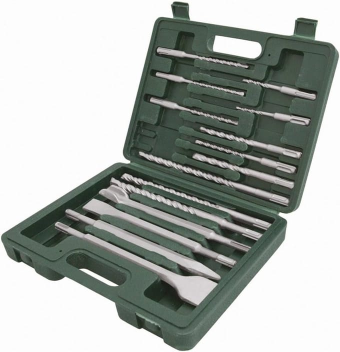 SDS Plus Metselwerk en Staal Boor Set 15-delig