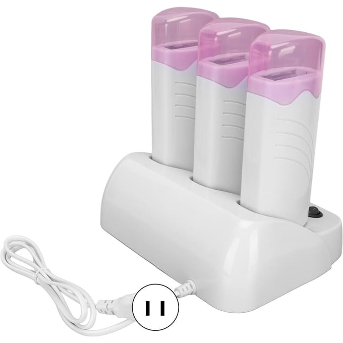 3 stuks Epilator Machine Set Draagbare Elektrische Ontharing Wax Epilator Machine Kit voor Reizen EU US PLUG