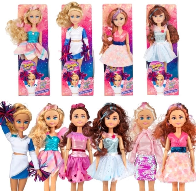 Toi-Toys tienerpop modepop 35 cm assorti speelgoedpop.