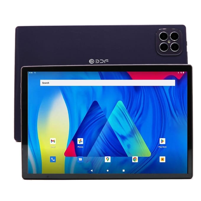 10,1-inch Android 13 Tablet - 8 GB RAM, 128 GB ROM, 4G LTE, Dual SIM Add 64GB TF Card