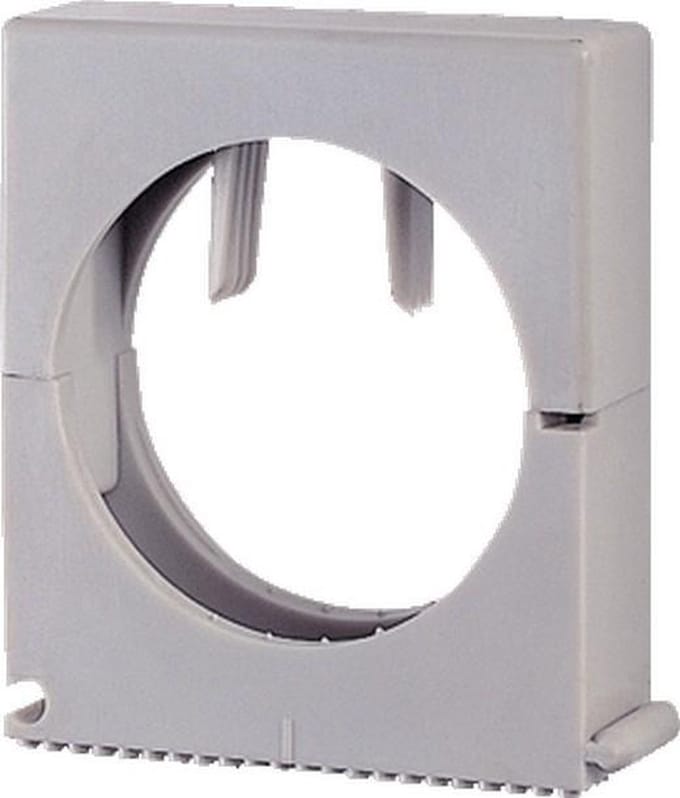 FIS drukzadel, kunstst, wit, diam 32 - 42mm, 1 kabels/buizen