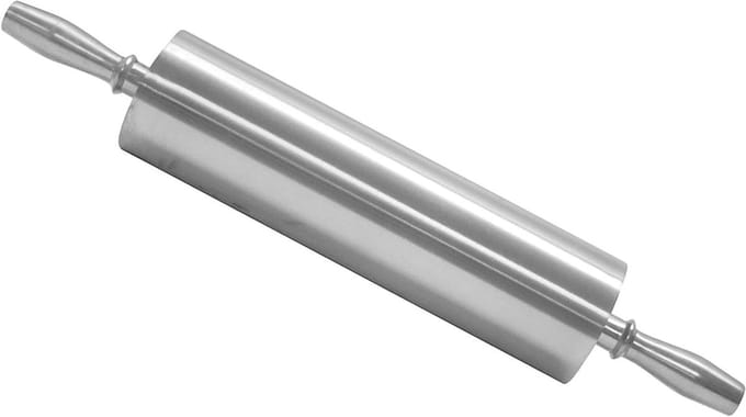 Deegroller Aluminium - Bakroller - Bakken Thuis - Antikleefoppervlak - 38 cm - Aluminium