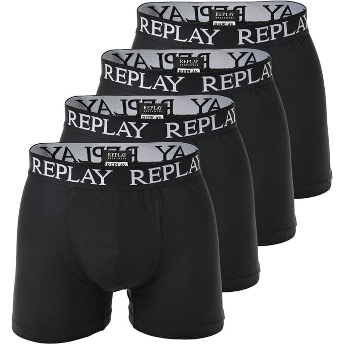 Replay Boxershorts Verpakking van 4