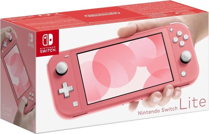 Nintendo Switch Console Lite Koraal Consoles