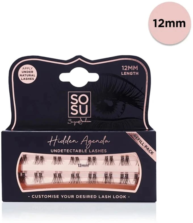 Sosu | Hidden Agenda | Refill Pack Eyelashes 12mm