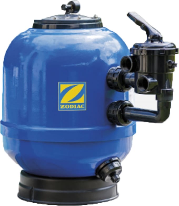 Zodiac MS 470 zandfilter side mount | 8 m³/u