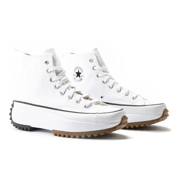 Run Star Converse Hike High 'Wit Zwart Gum' 166799C 35