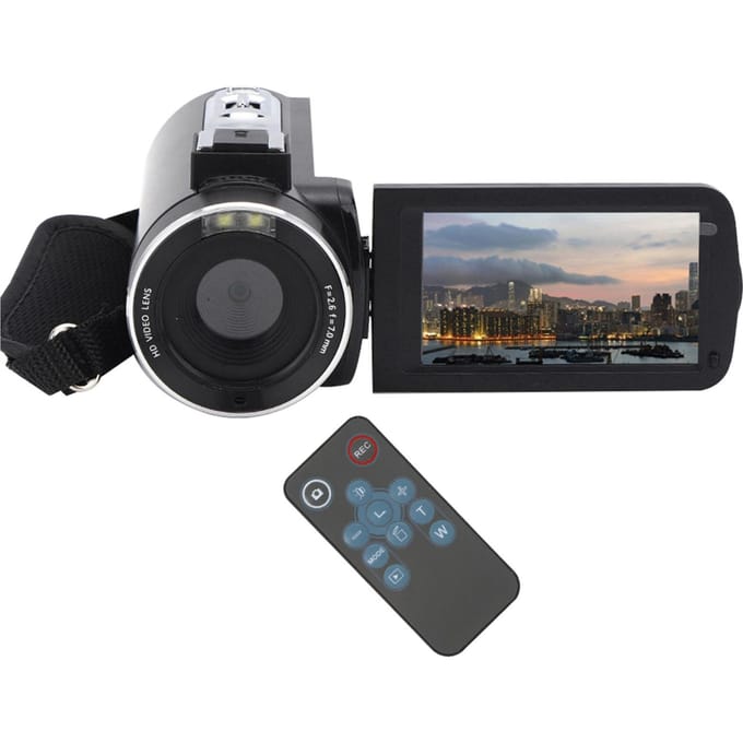 4K Anti Shake High Definition Digitale Video 18X Zoom 3in IPS Aanraakscherm