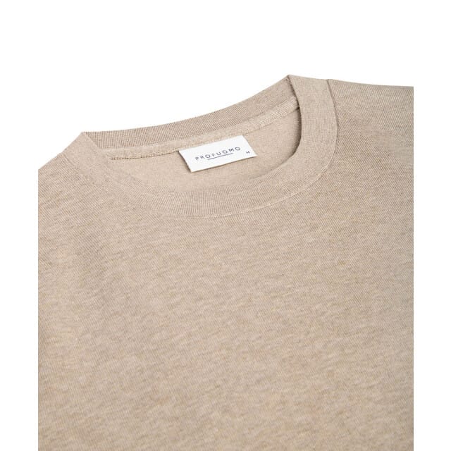 Profuomo Pullover Luxury Beige - Maat M - Heren