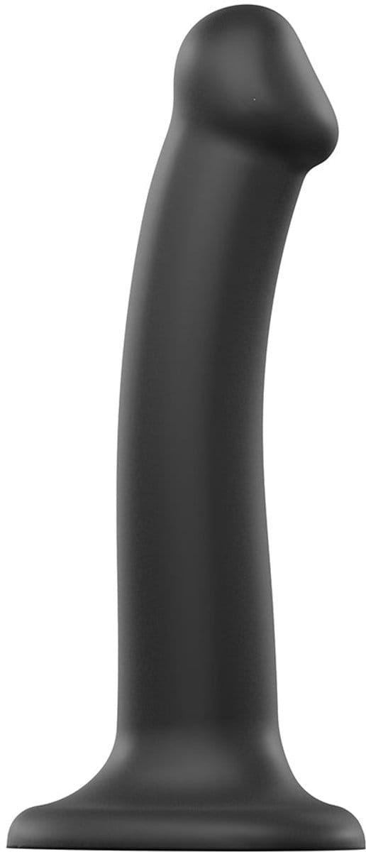 Strap-On-Me Semi-Realistische Dildo met zuignap - zwart - maat M