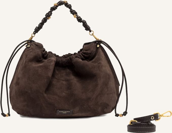 Gianni Chiarini Morgana / Bs 12260 Schoudertassen Dames - Bruin - Maat ONESIZE