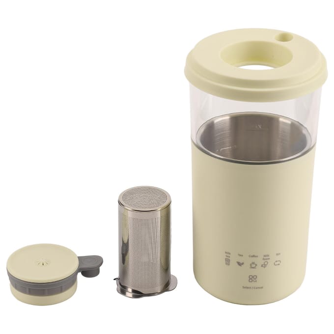 Elektrische Melkopschuimer 350ml Magnetisch Roeren Verwarmen Klein Draagbaar Elektrische Melkopschuimer Koffie L