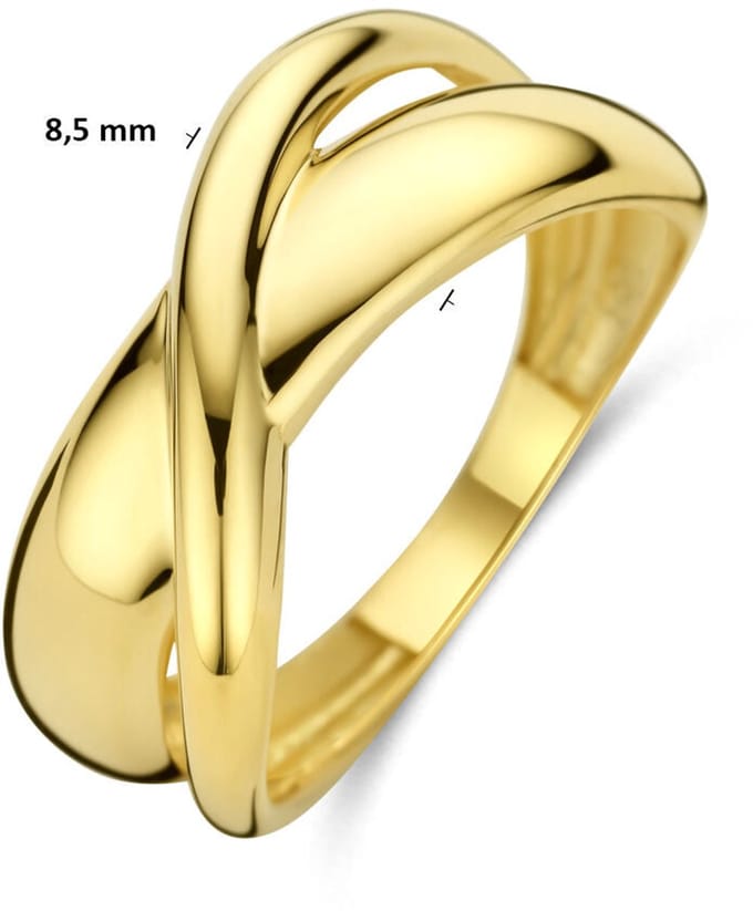 Geelgouden Ring 4035338 – 14 Karaat Goud 8,5 mm
