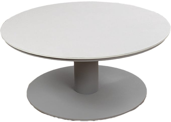 Loungetafel Barletta ø80cm | Sandstone/Camel | Aluminium & Kunststof