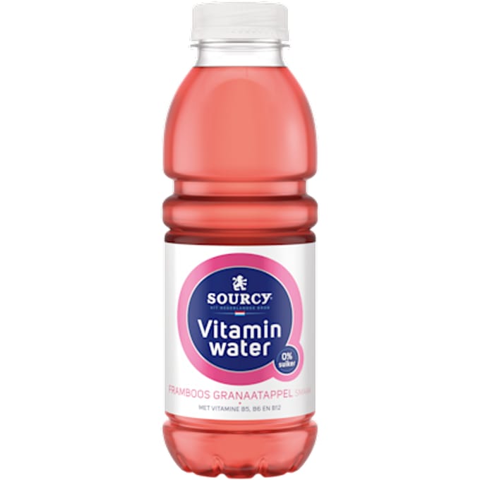 Vitaminwater framboos granaatappel