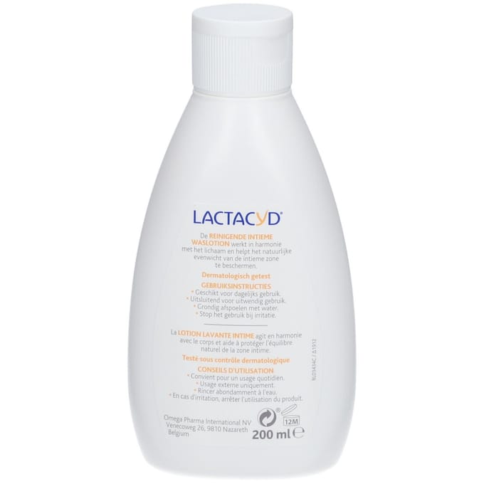 Lactacyd® Classic Reinigende Intieme Waslotion 200 Lotion