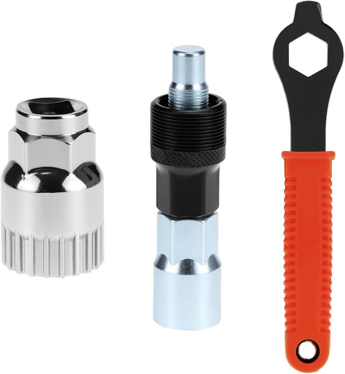 Fietskrans Trekker Set met Binnenlager Verwijderaar en 16mm Sleutel voor Mountainbikes en Racefietsen