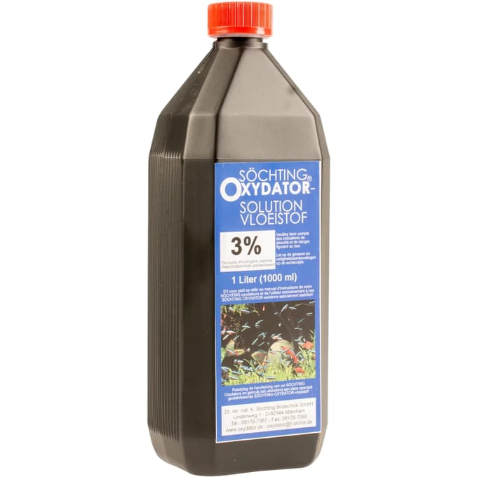 Aquarium filter accessoire 3% liquefier fles Oxydator