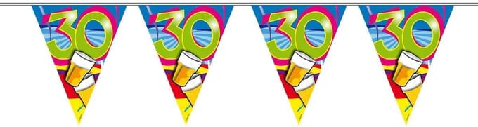 Folat - Vlaggenlijn 30 jaar (10 meter)