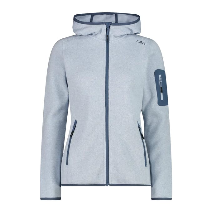 Dikke gebreide hoodie dames CMP Knit-Tech