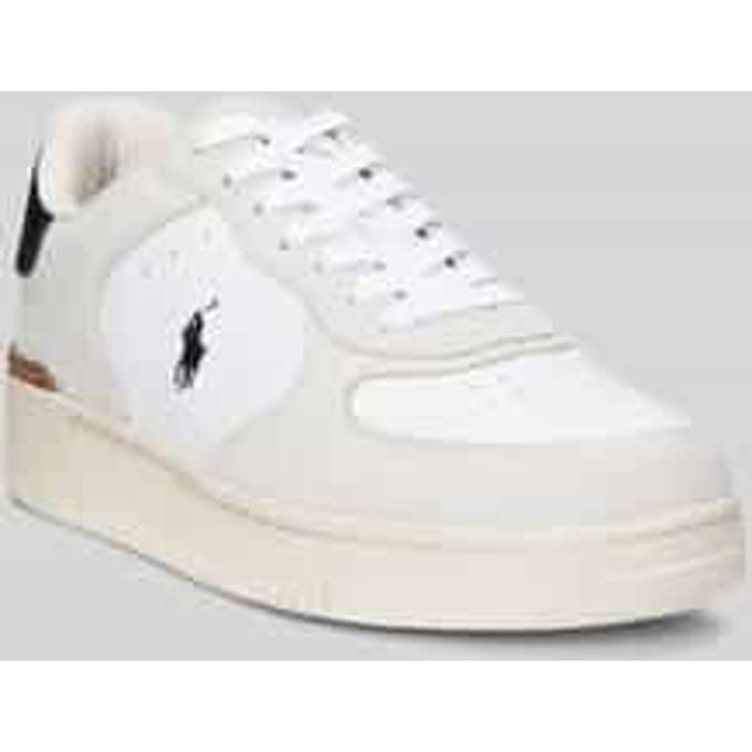 sneakers van echt leer
