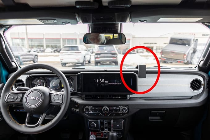 Proclip Jeep Gladiator/Wrangler 24- Center mount