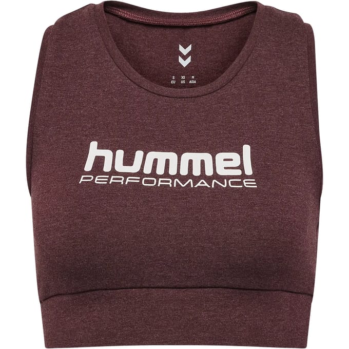 Vrouwen logo-beha Hummel Pulse