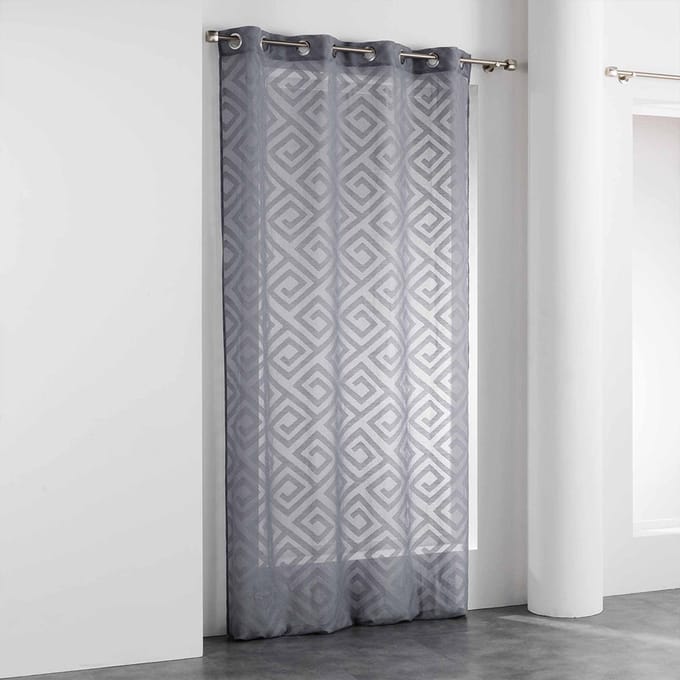 Glasgordijn 140 cm x 240 cm Lacona Meander