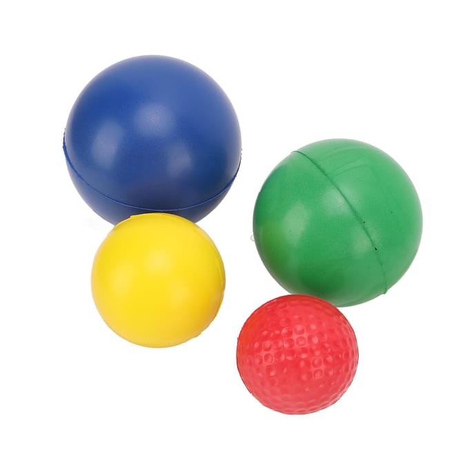 4 stuks Handoefenbal Piano Vingertraining Grip Versterking Spier Knijp Ei blue