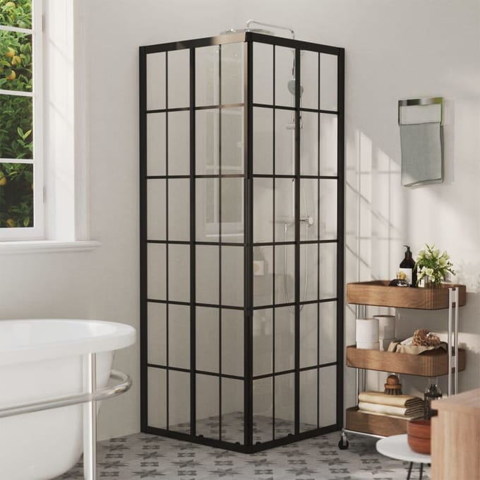 vidaXL - Douchecabine - 80x80x180 - cm - ESG