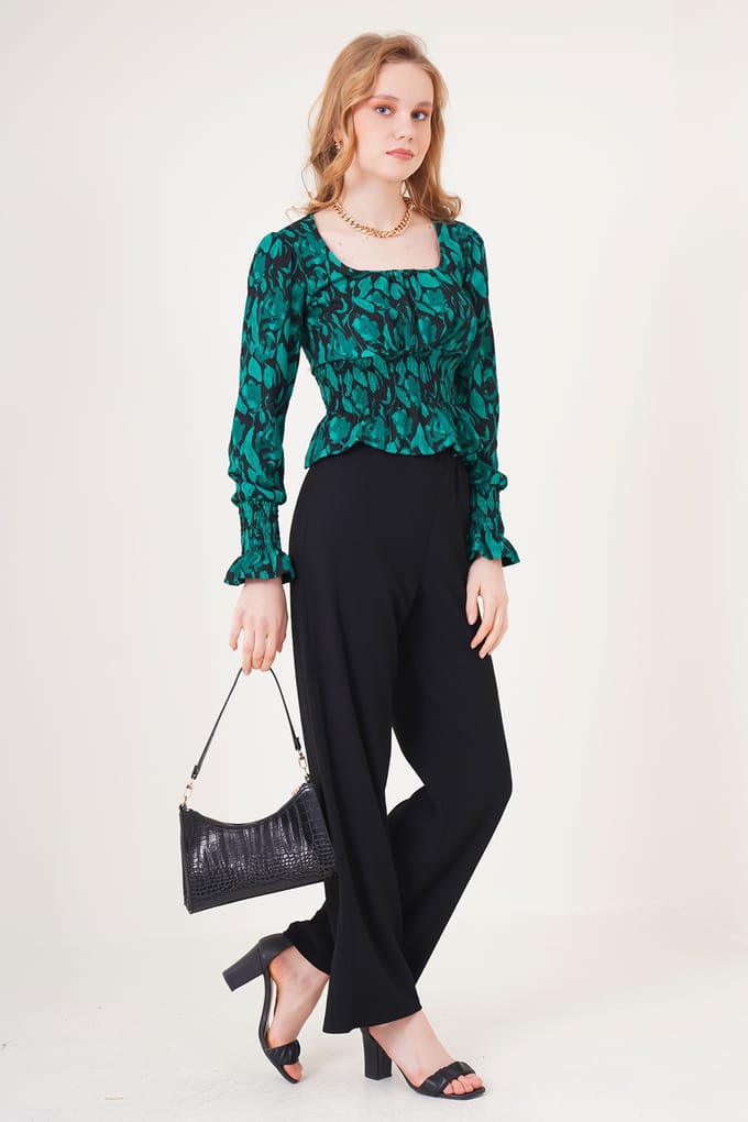 Getextureerde Relaxed Fit Gebreide Broek