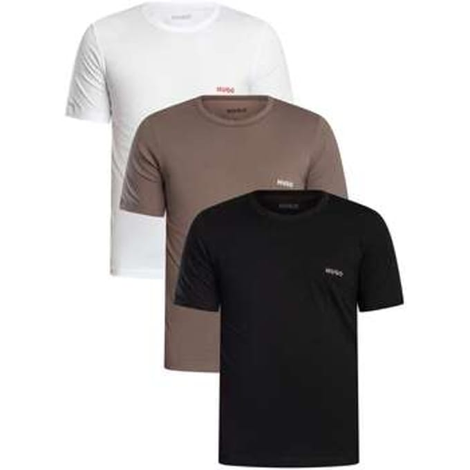 T-shirt Korte Mouw HUGO Set van 3 lounge-T-shirts
