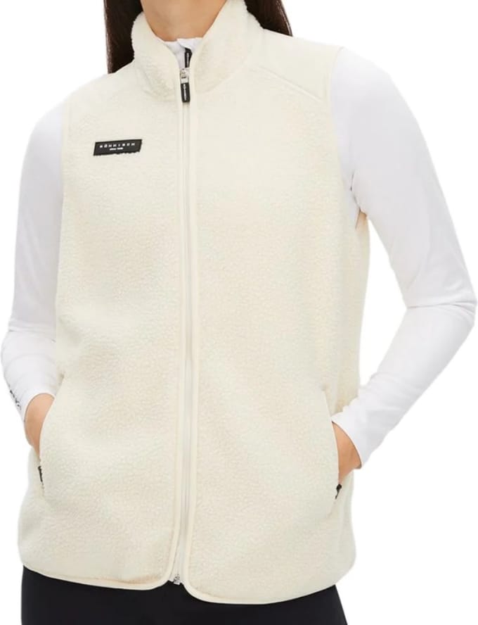 Röhnisch Jolene Pile Vest Bodywarmer - White Swan - Maat XL