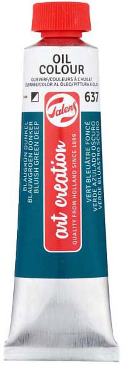 Talens Art Creation Olieverf Tube 40ml Blauwgroen Donker