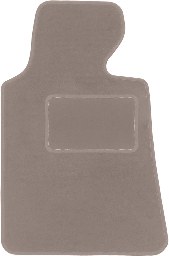 Bestuurdersmat beige voor: BMW 7 E32 sedan (1986-1994)