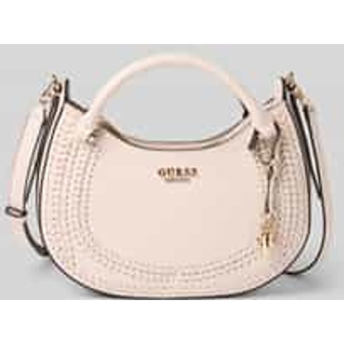 Handtas met labeldetail, model 'TATUM'