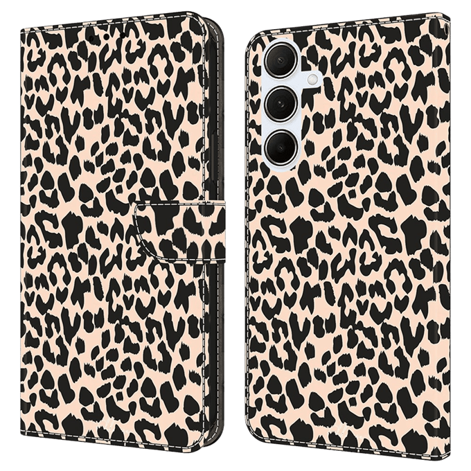 Comfycase Samsung Galaxy A36/A56 Bookcase Hoesje Leopard
