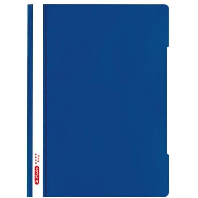 Herlitz 11317153, Manila-map, A4, Polypropyleen (PP), Blauw, Duitsland