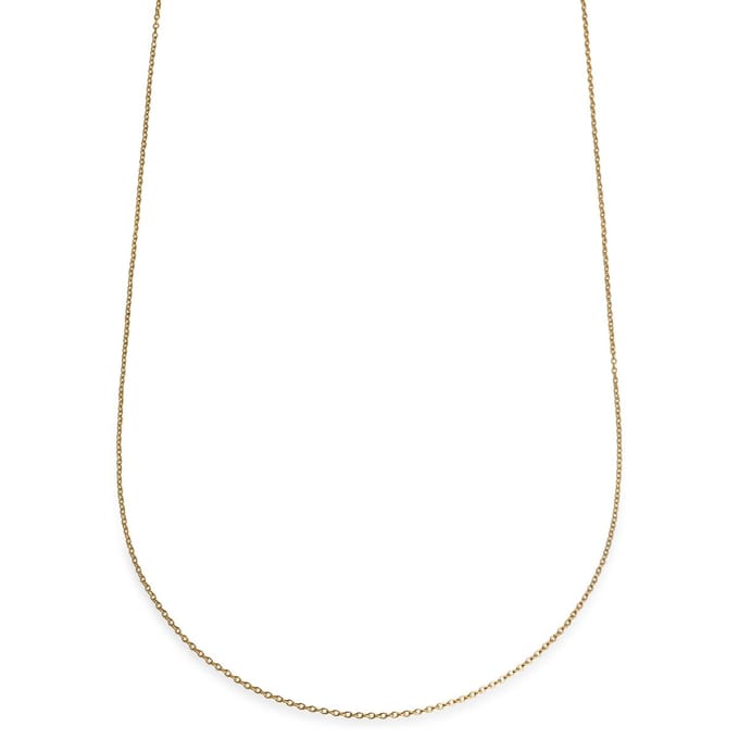 Essentials | 1 mm Goudkleurige Ketting met Slangenschakels