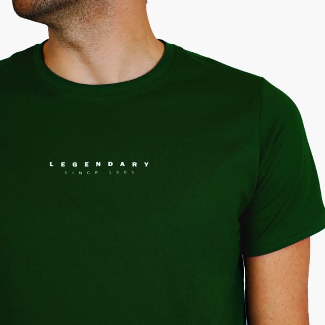 Heren T-Shirt Exloo - Donkergroen
